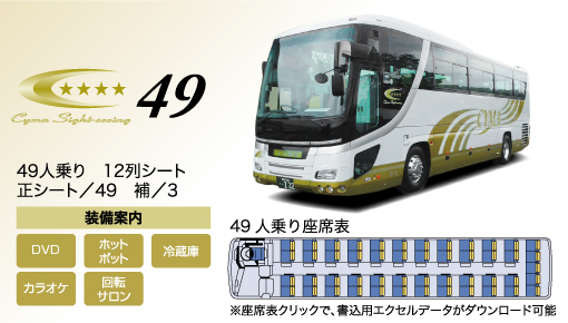 49人乗りバス